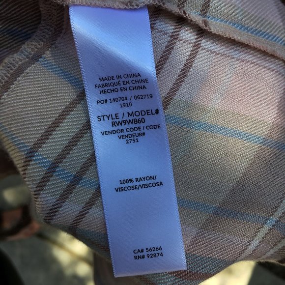 Splendid Plaid Top - Picture 6 of 6